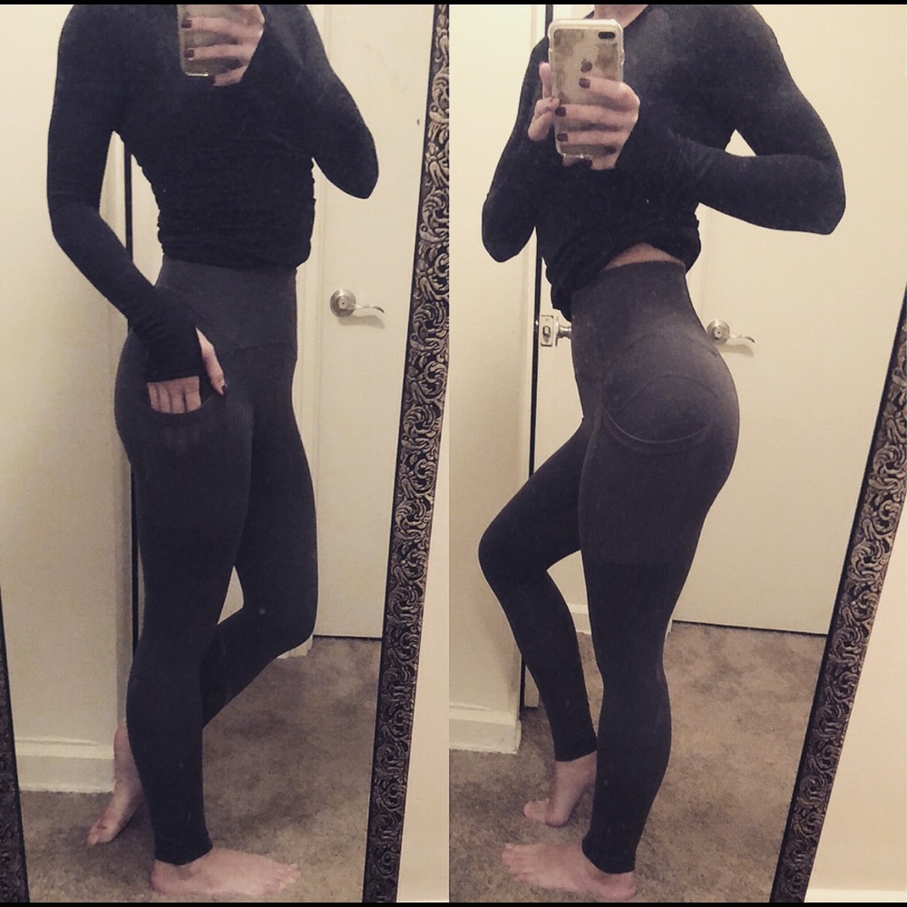 Buffbunny Athena leggings in Charcoal
